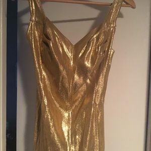 Vintage lame bathing suit